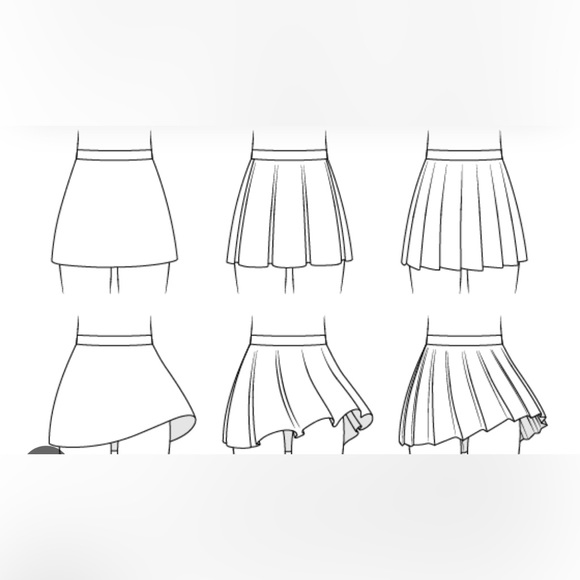Skirts short long slits all kinds to choose from. Pair them up w a shirt or tank - Picture 3 of 3